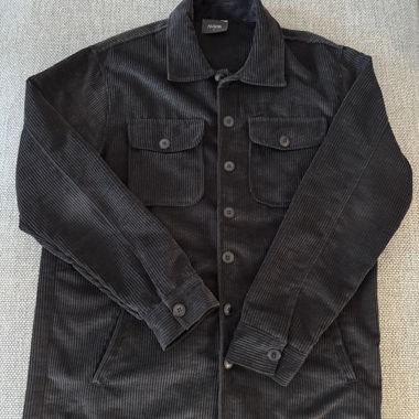 Overshirt in velluto a coste