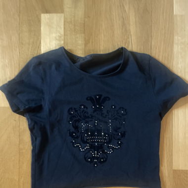 T-Shirt mit Strass