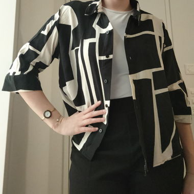 Geometric shirt