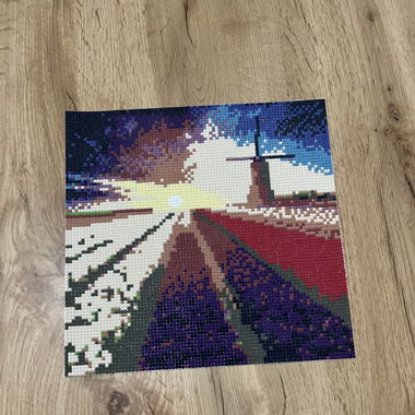 Diamond painting moulin