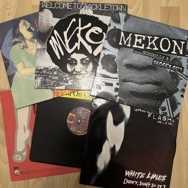 Hip-Hop Vinyl Records 6 pcs