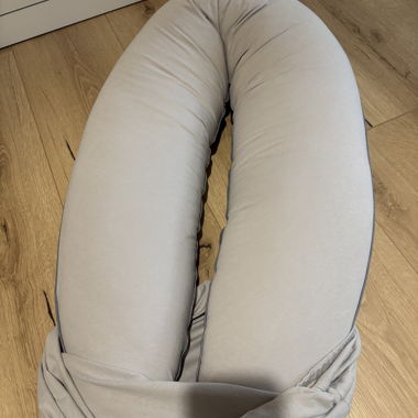 Grey maternity & nursing pillow