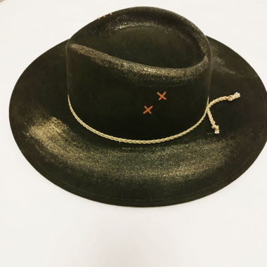 Cappello in feltro nero