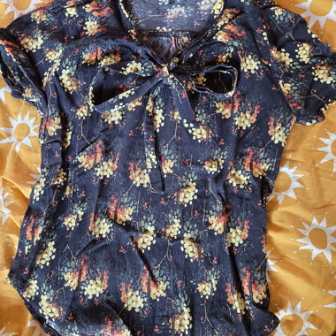 Bluse mit Blumenmuster House of Foxy