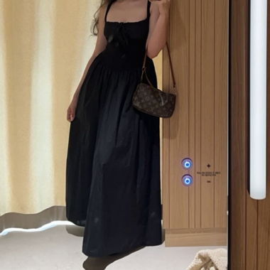 Robe maxi noire Asos - taille S