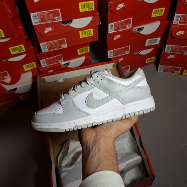 Nike Dunk Low Grigio/Bianco