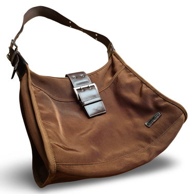 Y2K Katana shoulder bag with rivets and pockets