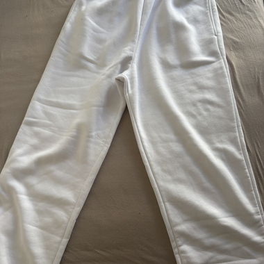 White Tracksuit Pants