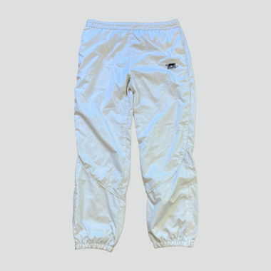 Vintage plain white Airness track pants