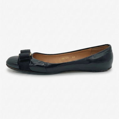 Salvatore Ferragamo Varina Ballerina EU 36 Schwarz