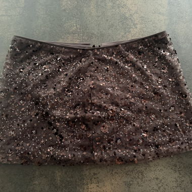 Jupe courte à sequins Bershka gr S