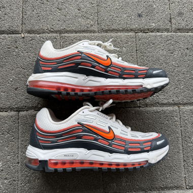 Nike Max Air Sneakers weiss orange