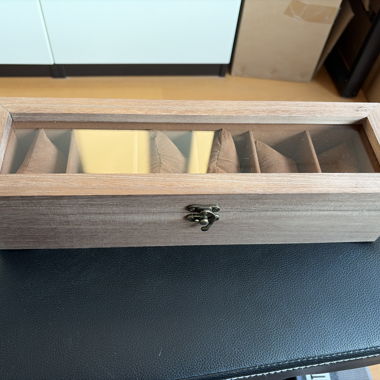Uhrenbox aus Holz