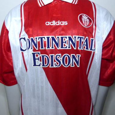Home, AS Monaco 1997-98, maglia vintage da calcio