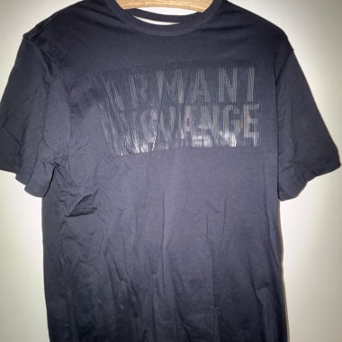 T-shirt blu Armani Exchange