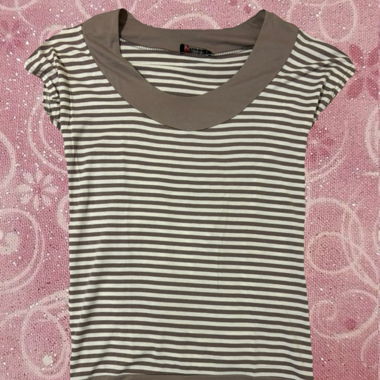 Gestreiftes Top Yandi