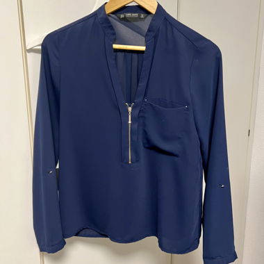 Blouse bleu marine