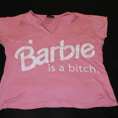 T-shirt rose Barbie