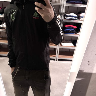 Giacca da allenamento Adidas Juventus nera