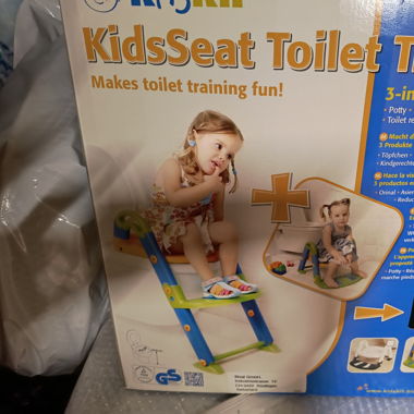 Siège toilettes enfants avec escalier