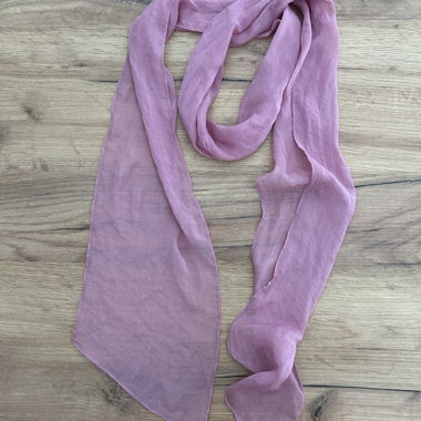 NEUER rosafarbener Chiffon-Schal von Stradivarius