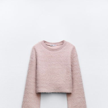 Zara Pullover rosa 