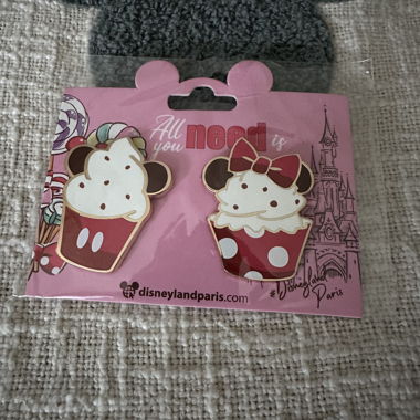 Pins cupcake Mickey e Minnie