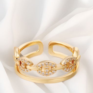 Absolut White Ring (Adjustable)