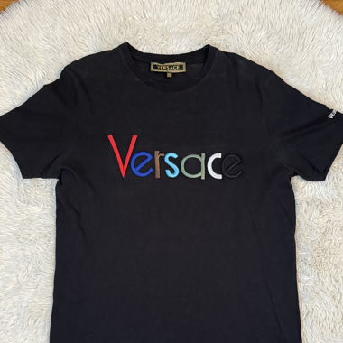T-shirt multicolore versace