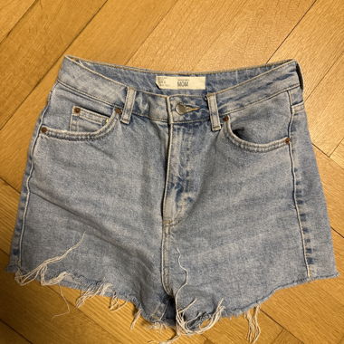 Shorts in jeans Mom Topshop