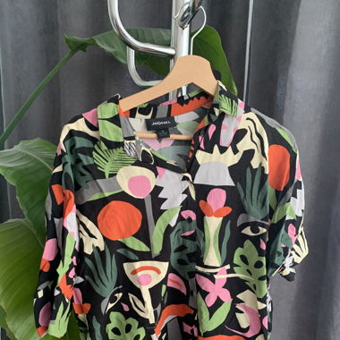 Chemise à motifs 