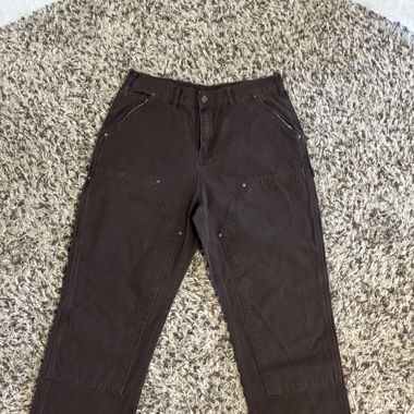 CARHARTT, DOUBLE KNEE BROWN