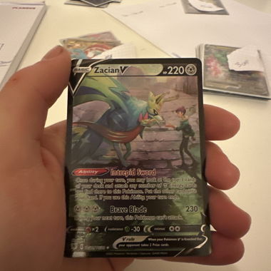 Pokémon Card Zacian V