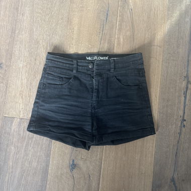 Shorts in denim neri