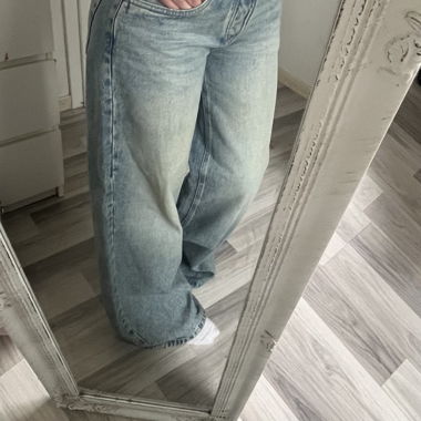 Jeans baggy taille basse Stradivarius