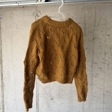 Promode Pointelle Knit Sweater