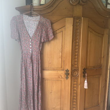 Robe longue fleurie OYSHO