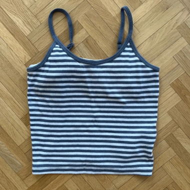 Y2K Striped Tank Top
