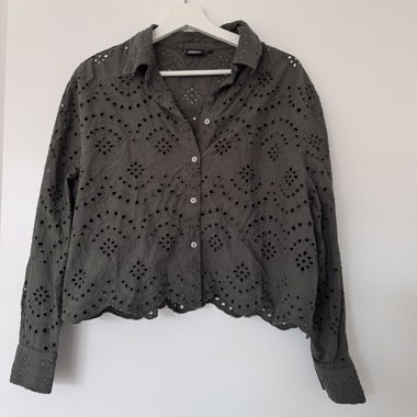Eyelet blouse