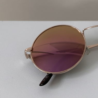 Trendsonnenbrille rund 