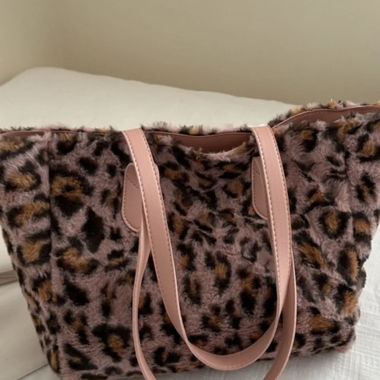 Tote Bag mit Leopardenmuster