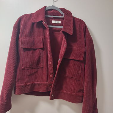 Bordeaux Corduroy Jacket Gr. 38