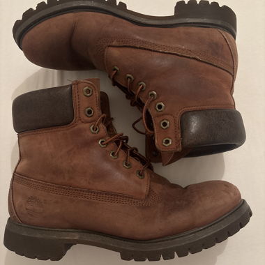Stivaletti stringati Timberland marroni