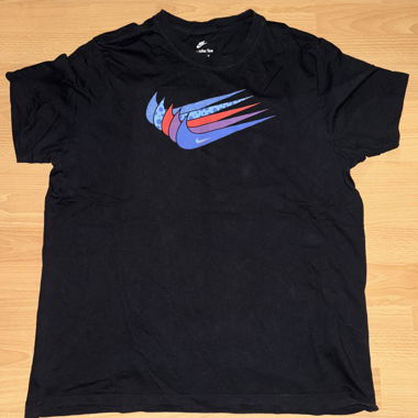 Nike T-Shirt schwarz XL