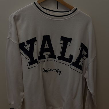 Weisses Yale University Sweatshirt
