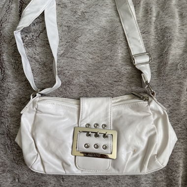 Borsa a tracolla bianca