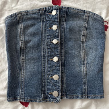 Corset en jean
