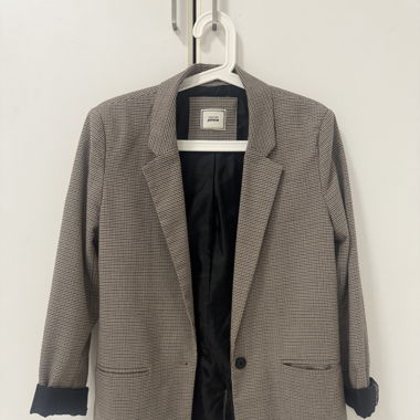 Karierter Blazer