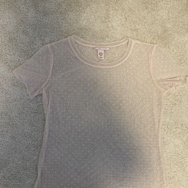 Nuisette rose transparente 