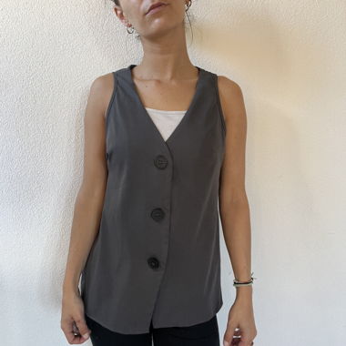 stylische weste gr s
